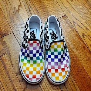 BRAND NEW Rainbow Vans